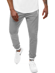 Pánské tepláky Šedé OZONEE A/2134