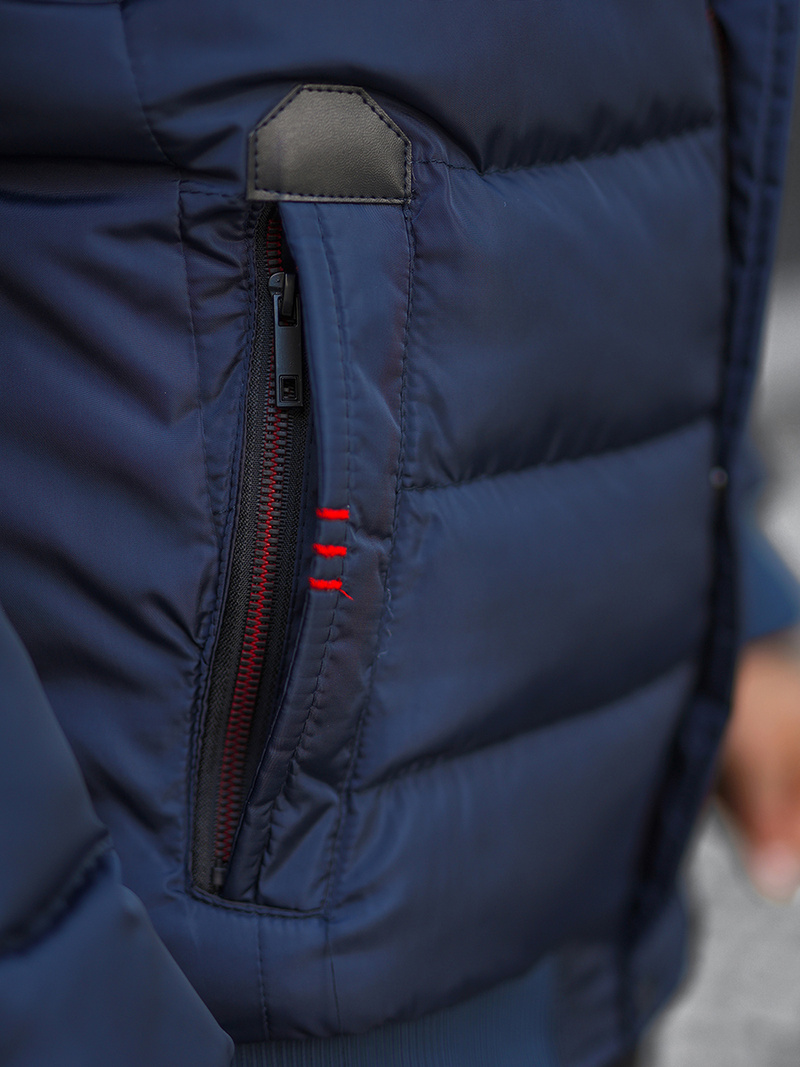 Pánská Bunda Námořnická Modřá OZONEE JB/JP1185Z