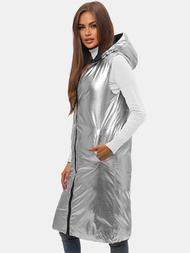 Dámská Vesta Oboustranná Černá OZONEE JS/5M755/392