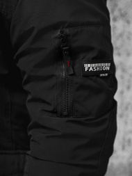 Pánská Zimní Bunda Černá OZONEE JS/5M718/392