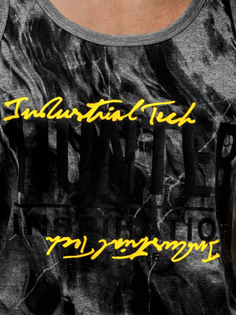 Pánské Tílko Grafitové OZONEE JS/SS11033