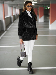 Dámská Bunda Černá OZONEE JS/11Z8075Z