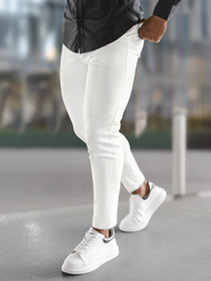 Pánské Chino Kalhoty Ecru OZONEE O/P4049Z