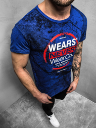 Pánské Tričko Modré OZONEE JS/SS10925Z