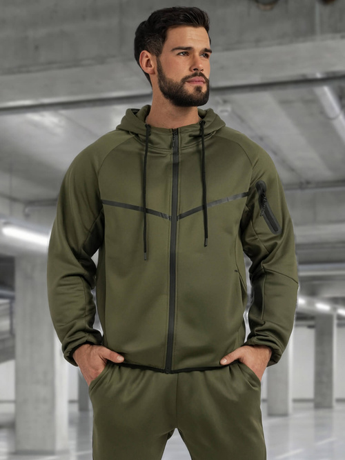 Pánská Tepláková Souprava Khaki OZONEE JS/8C1966/29