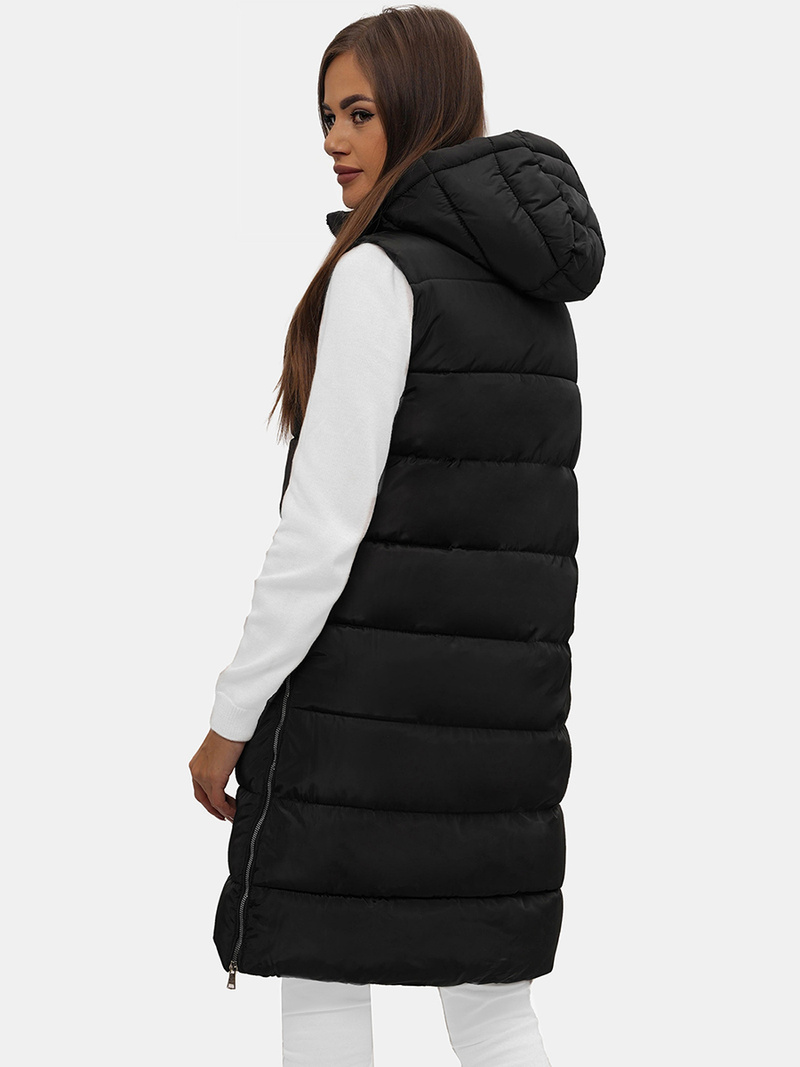 Dámská vesta černá OZONEE O/81261