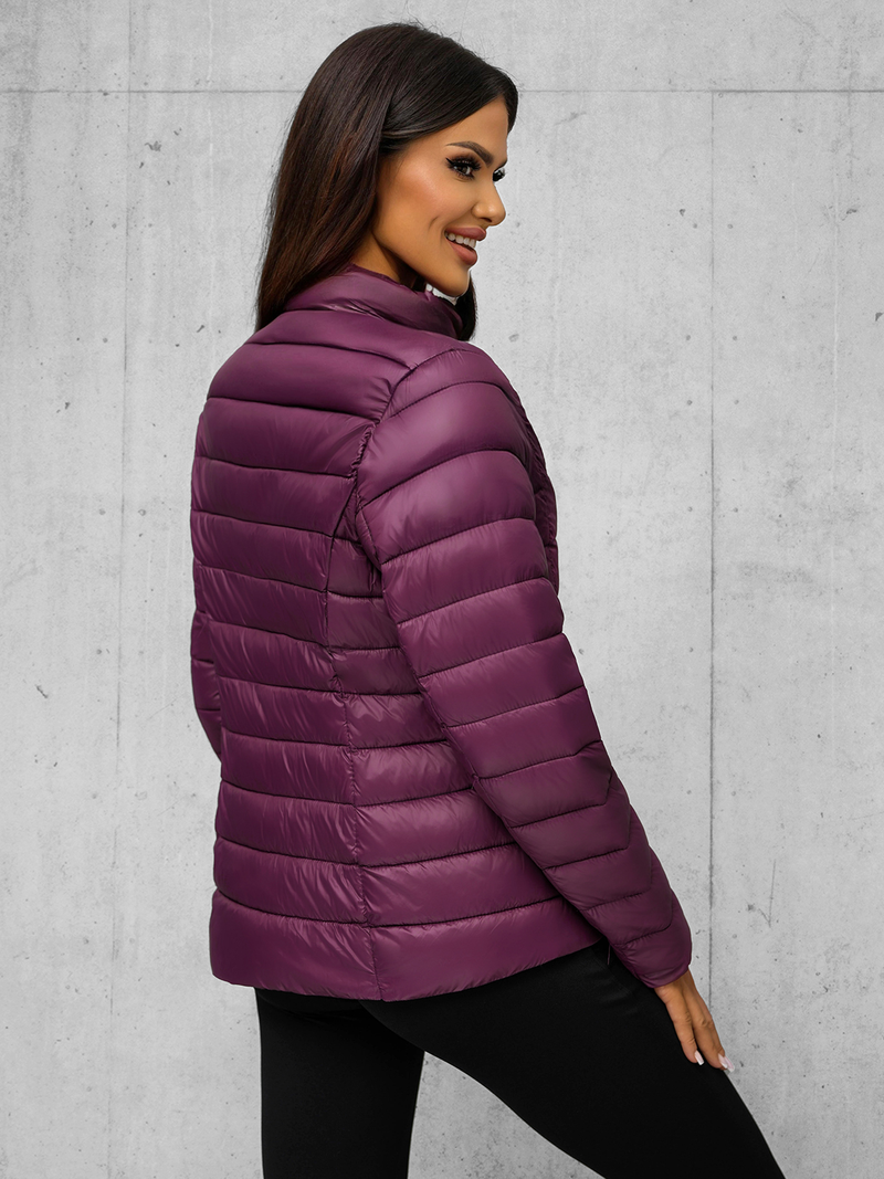 Dámská Bunda Vínová OZONEE JS/11Z8170Z