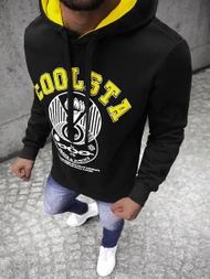 Pánská Mikina Černá OZONEE JS/Y10036