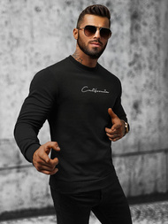 Pánská Mikina Černá OZONEE O/P2029