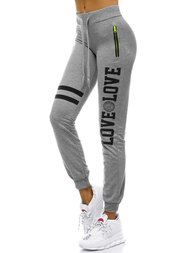 Dámské tepláky Šedé OZONEE O/9927