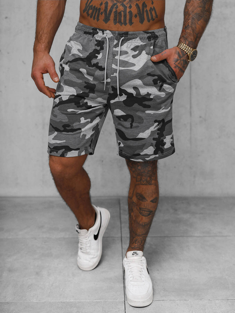 Pánské Kraťasy Šedý OZONEE JS/8K283/2