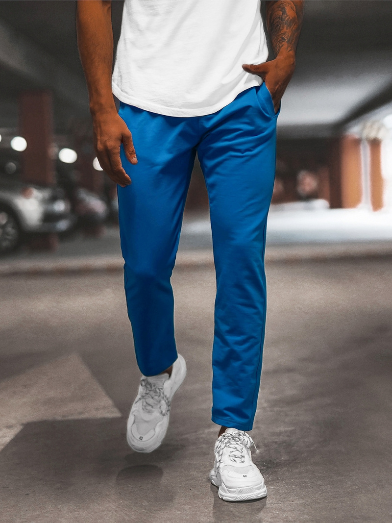 Pánské Tepláky Modré B/18203022Z