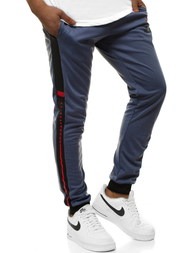 Pánské Tepláky Námořnické Modré OZONEE JS/AM100