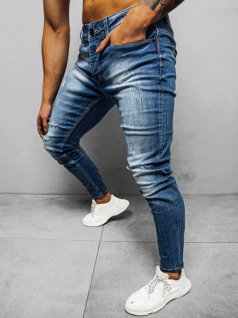 Pánské Džíny Modré OZONEE NB/MP0002BC