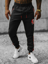 Pánské Tepláky Černé OZONEE JS/K10237Z