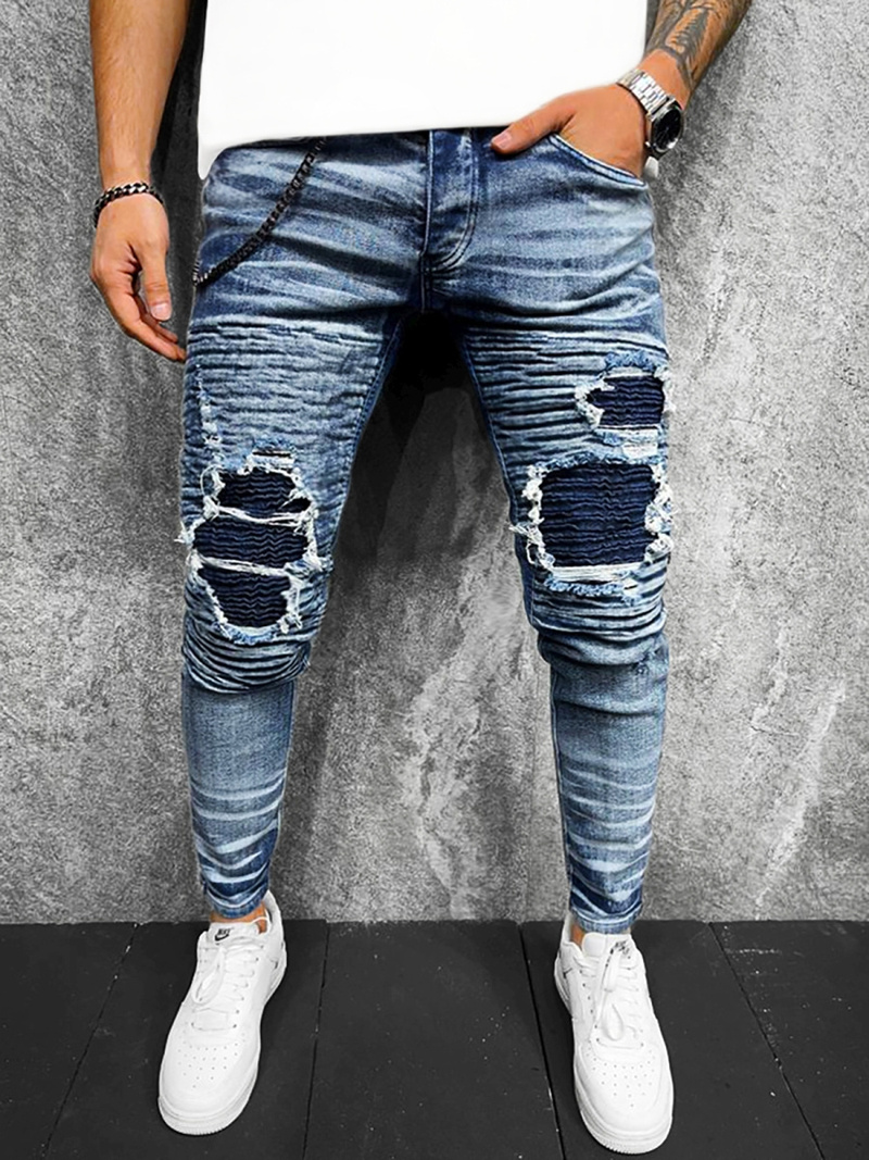 Pánské Džíny Modré OZONEE O/B6722