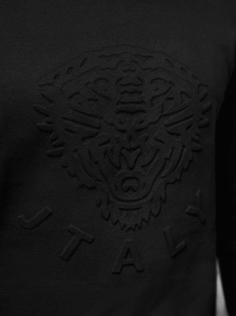 Pánská Mikina Černá OZONEE NB/MF2010