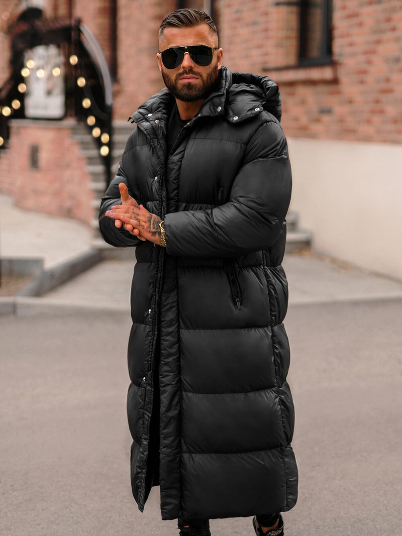 Pánská Bunda Černá OZONEE O/M3202Z