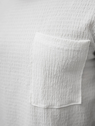 Pánské Tričko Bílé OZONEE O/Y960T