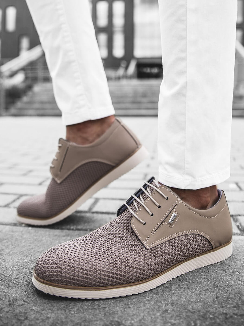 Pánské Boty Béžové T/682