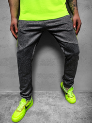 Pánské Tepláky Grafitové OZONEE JS/AM117Z