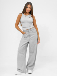 Dámské Tílko Šedý OZONEE JS/96T665/2