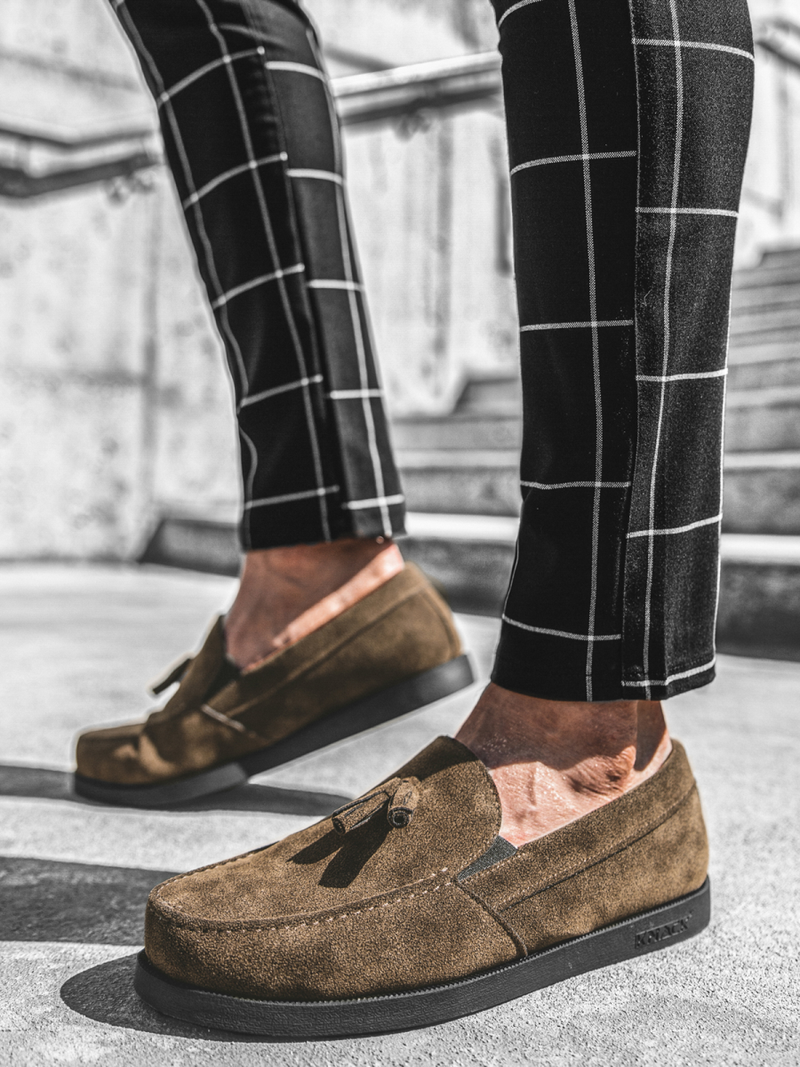 Pánské Boty Slip-On Hnědé O/KN07