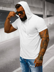 Pánské Tričko Bílý OZONEE JS/8T89/1