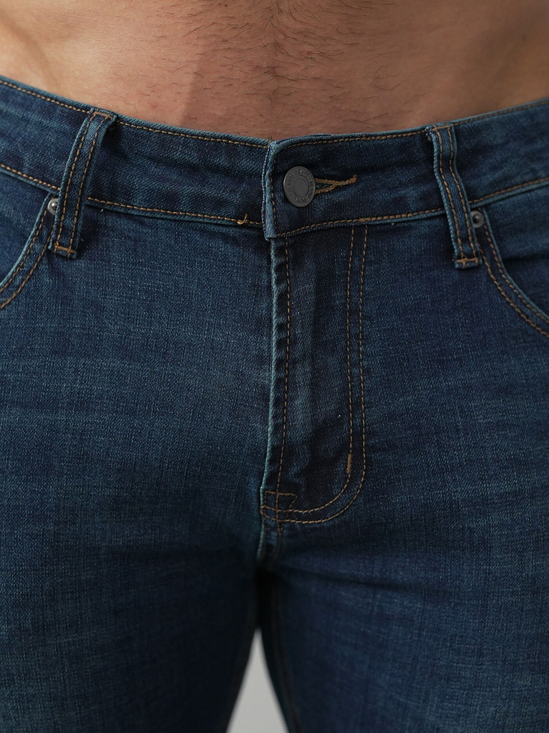 Pánské Džíny Tmavě-Modré OZONEE O/JK2895A