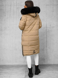 Dámská Bunda Béžová OZONEE O/W377