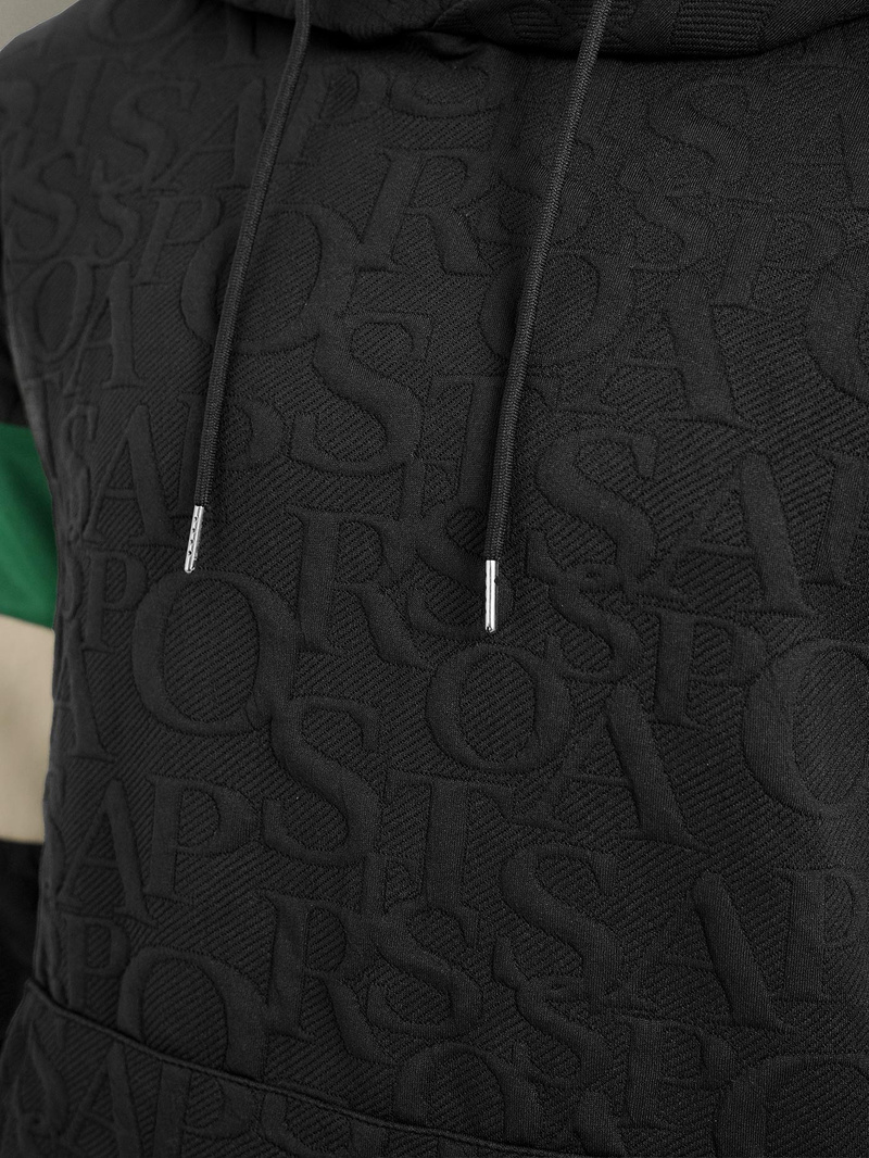 Pánská Mikina Černá OZONEE JS/3B578