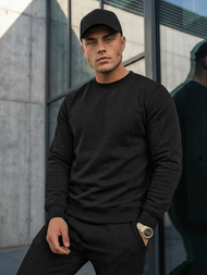 Pánská Tepláková Souprava Černá OZONEE JS/68C10380/3Z