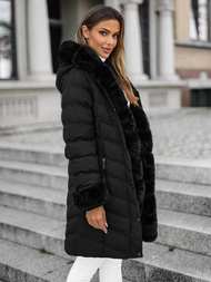 Dámská Bunda Černá OZONEE JS/5M3156/392Z