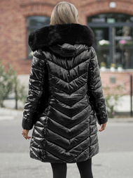 Dámská bunda černá OZONEE JS/16M9100/392Z