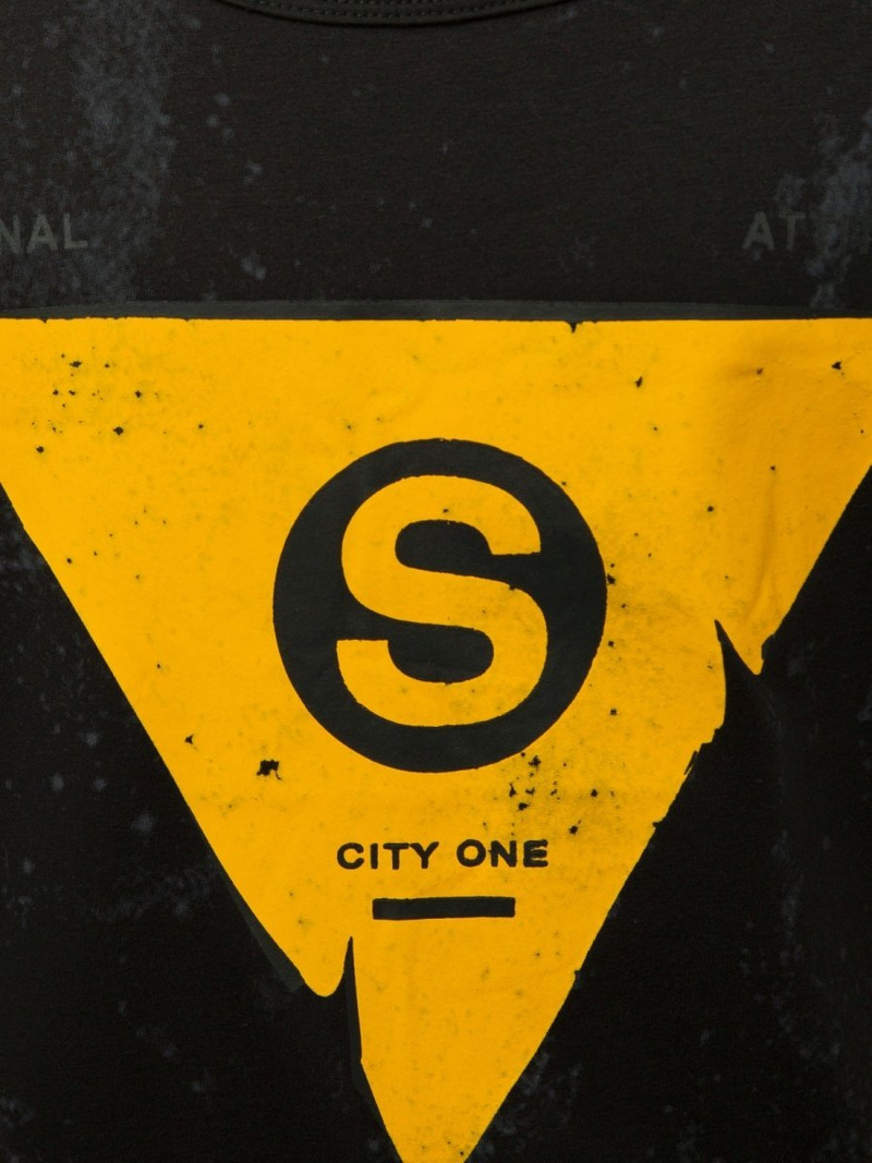 Pánské Tílko Černé OZONEE JS/SS11057Z