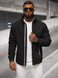 Pánská Softshellová Bunda Černá OZONEE JS/5M3105/392Z