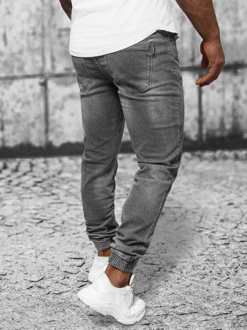 Pánské Džíny Jogger Grafitové OZONEE NB/MP0275GC