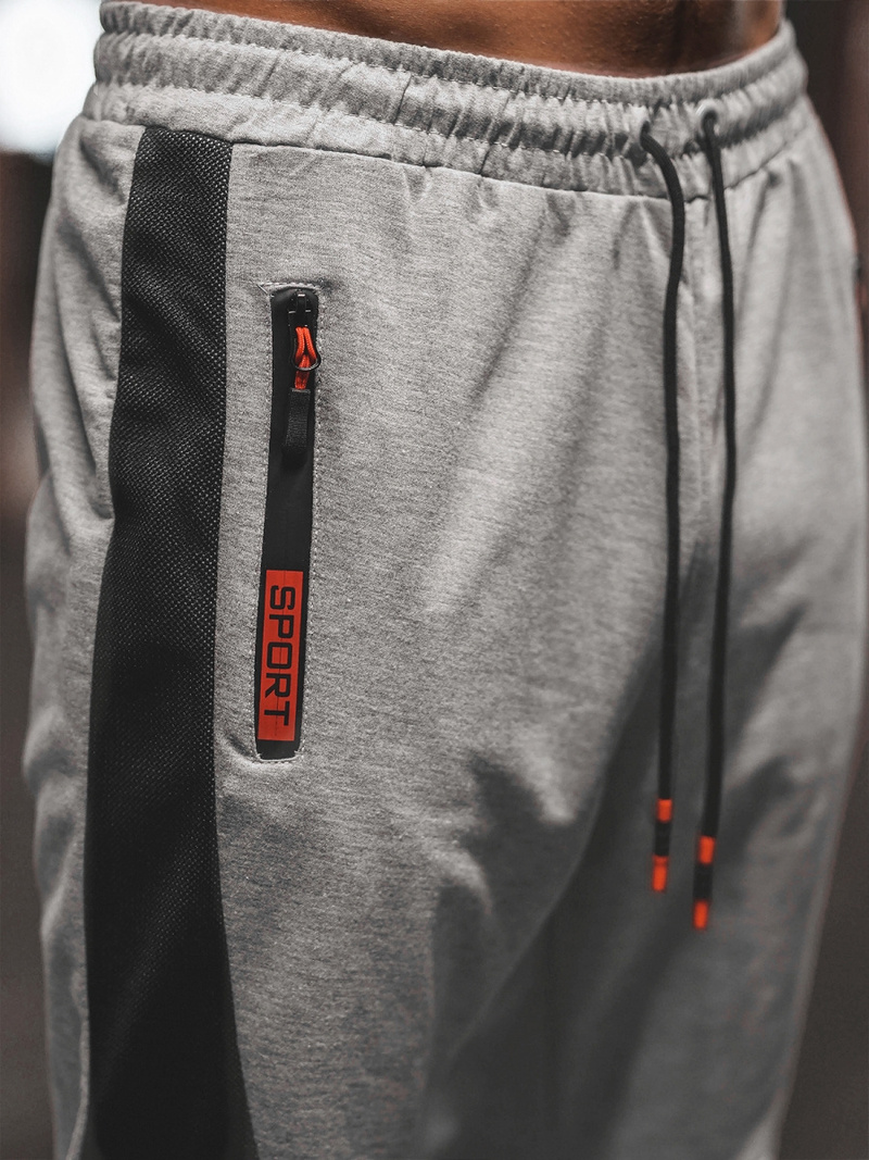 Pánské Tepláky Šedé OZONEE JS/68K10352Z