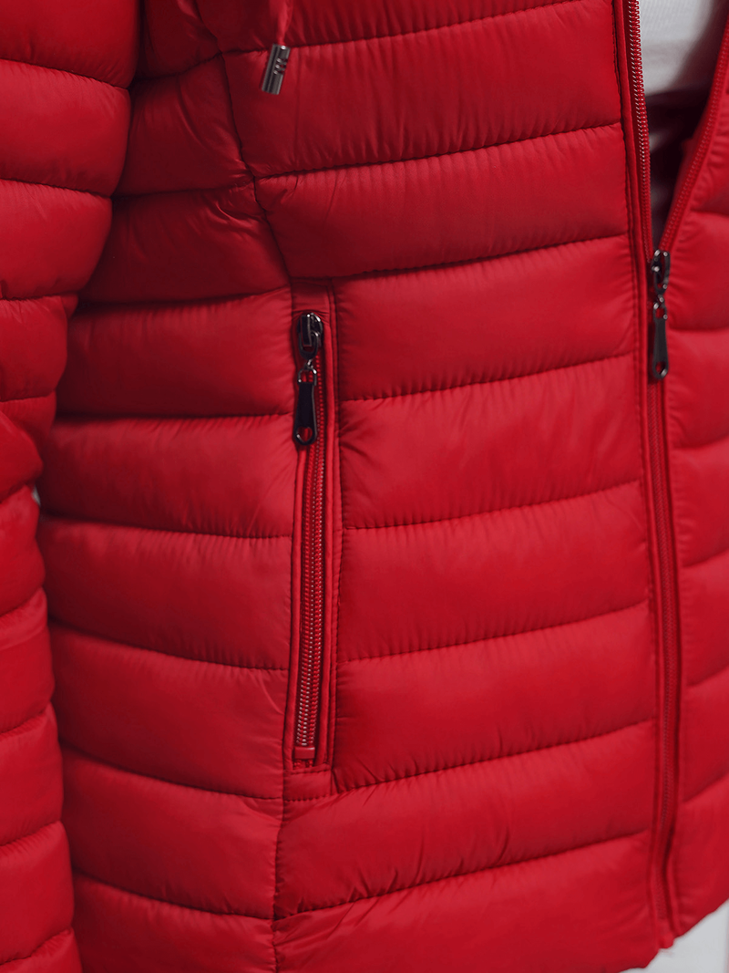 Dámská Bunda Červená OZONEE JS/16M9101/270