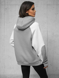 Mikina Šedé OZONEE O/SWE23037Z