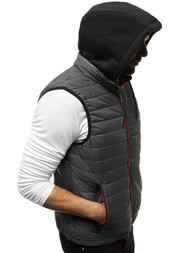 Pánská Vesta Grafitová OZONEE N/6102