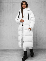 Dámská Bunda Bílá OZONEE JS/5M3163/281Z