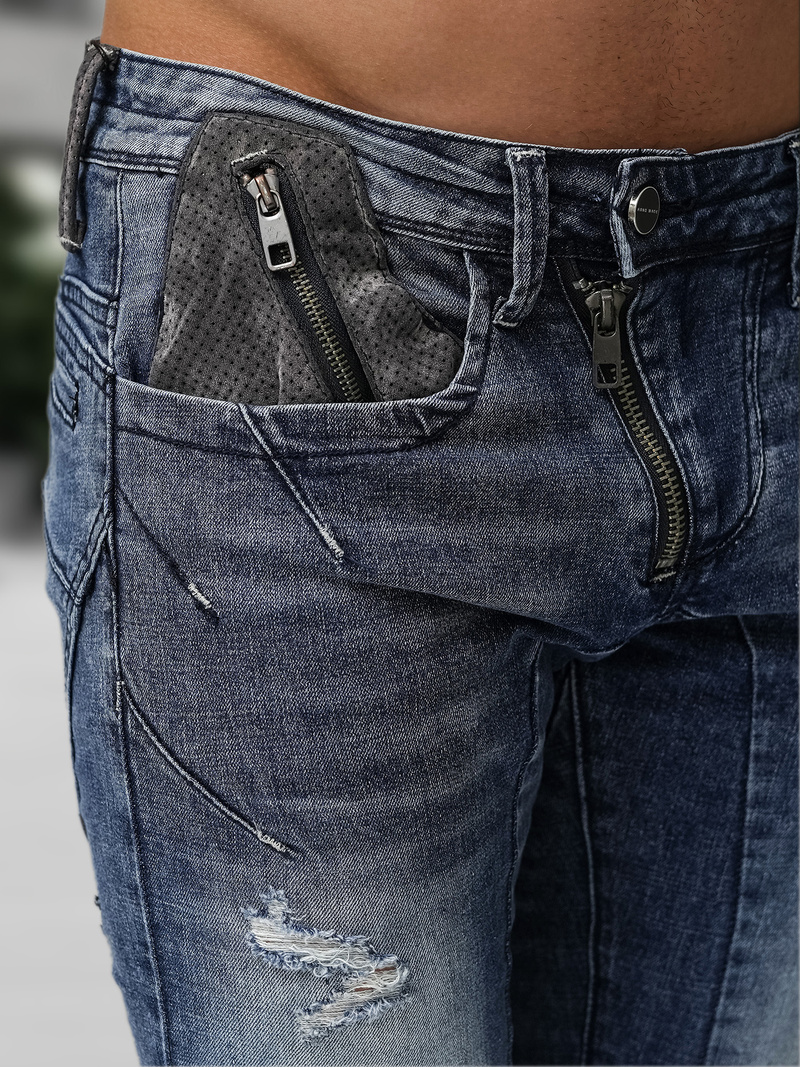 Pánské Džíny Modré OZONEE NB/MP0045BZ