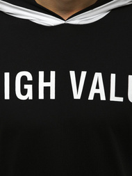 Pánské Tričko Černé OZONEE MAD/3076