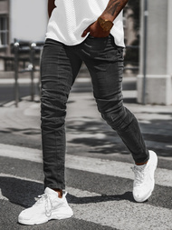 Pánské Džíny Černé OZONEE NB/MP0025N