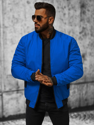 Pánská Bunda Modrá OZONEE JS/84M3007/184