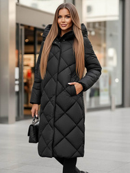 Dámská Bunda Černá OZONEE JS/5M3173/392Z