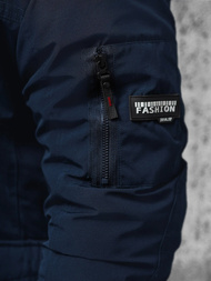 Pánská Zimní Bunda Námořnická Modřá OZONEE JS/5M718/215