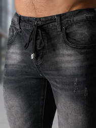 Pánské Džíny Černé OZONEE NB/MP0063/1NZ