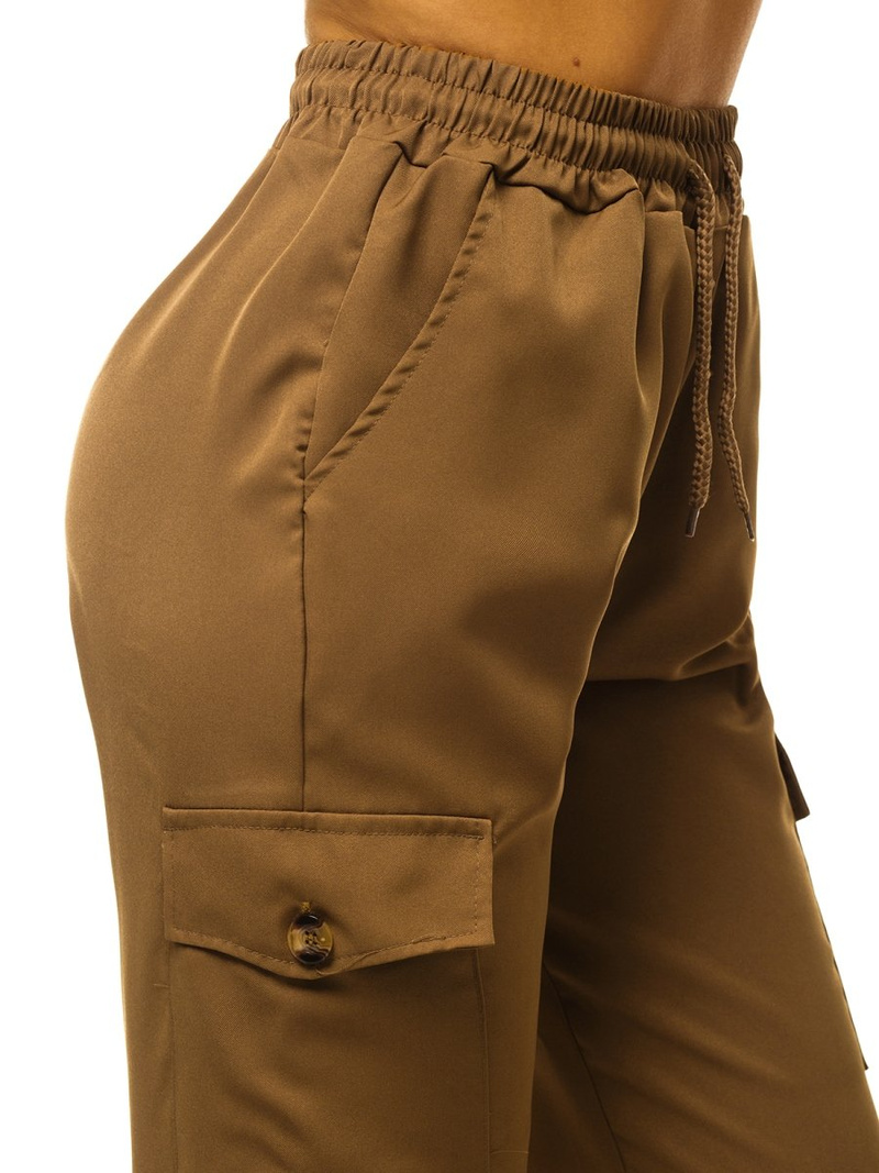 Dámské jogger kalhoty Camelové OZONEE O/HM006